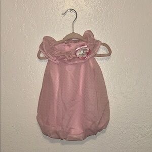 Pink Ruffled Kids Dress